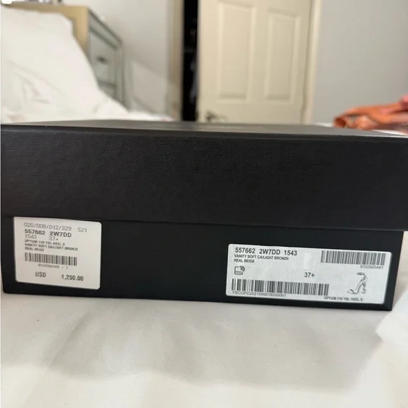 SAINT LAURENT OPYUM SANDAL HEELS - Picture 9 of 10